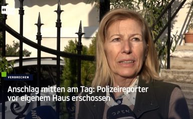 Athen: Anschlag mitten am Tag – Polizeireporter vor eigenem Haus erschossen