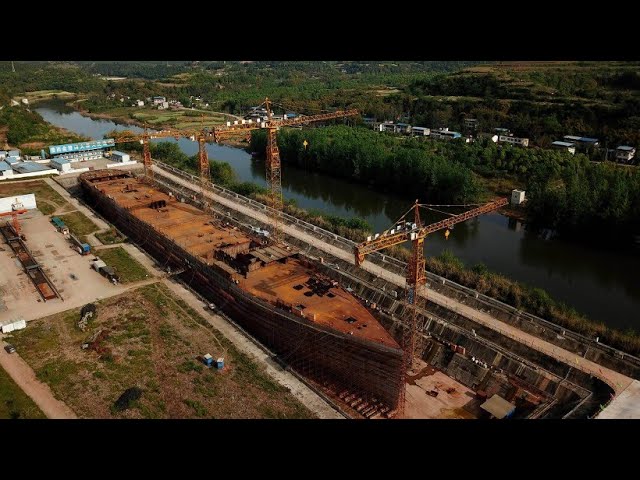 In China wird die „Titanic“ nachgebaut