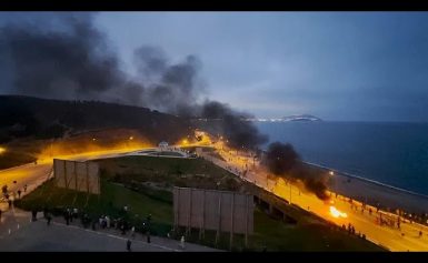 Krawalle auf marokkanischer Seite der Grenze zu Ceuta