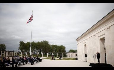 Gedenken an D-Day in der Normandie