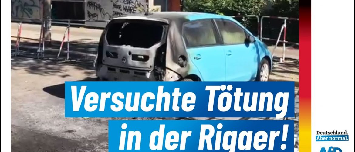 Rigaer Straße: Linke versuchen Polizisten zu töten!