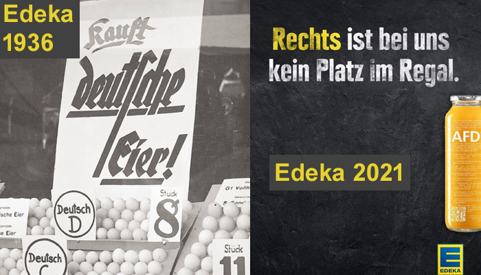 Edeka: Opportunismus damals und heute