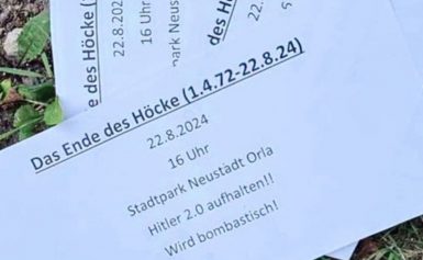 Wahlkampf in Thüringen: Terror und Mordaufrufe gegen Björn Höcke