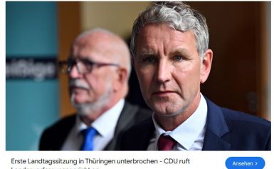 Eskalation im Thüringer Landtag: Was will Björn Höcke?