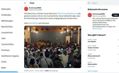 „Kirchenasyl“: Bahnhofsklatscher verhindern Abschiebung eines Somaliers