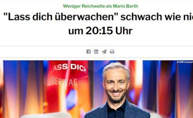 Jan Böhmermann abgestürzt